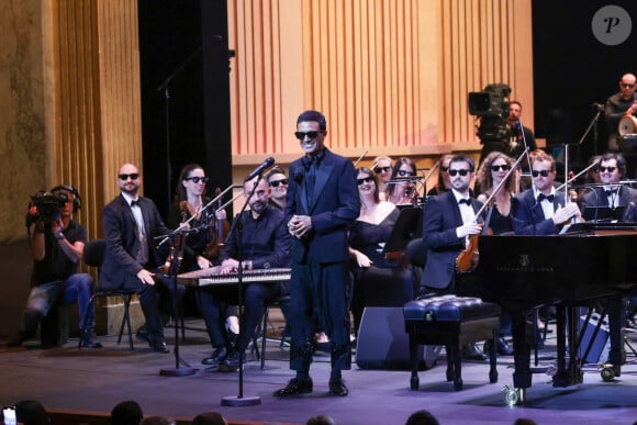 Omar Harfouch - Personnalités au "concerto pour la paix" de Omar Harfouch au théâtre des Champs-Elysées à Paris le 18 septembre 2024. © Perusseau / Tribeca / Bestimage 