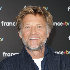 Laurent Delahousse au photocall de la conférence de presse de rentrée de France Télévisions à Paris, France, le 4 septembre 2024. © Coadic Guirec/Bestimage