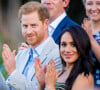 En l'absence de son épouse Meghan Markle et leurs deux enfants Archie et Lilibet, le frère du prince William s'est rendu à New York pour assister à d'innombrables événements.
Photos d'archives : le prince Harry et son épouse Meghan Markle.