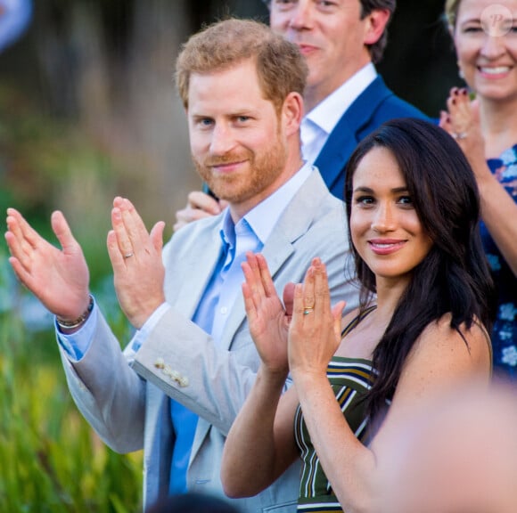 En l'absence de son épouse Meghan Markle et leurs deux enfants Archie et Lilibet, le frère du prince William s'est rendu à New York pour assister à d'innombrables événements.
Photos d'archives : le prince Harry et son épouse Meghan Markle.