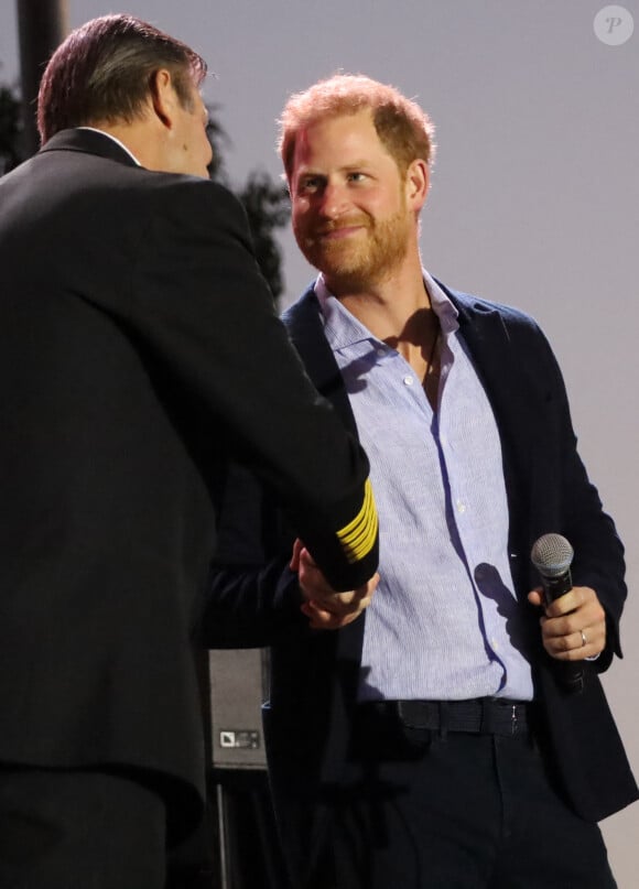 Le prince Harry, duc de Sussex, participe au One805 Live à Summerland, Californie, Etats-Unis, le 20 septembre 2024. © Amy Katz/ZUMA Press Wire/Bestimage 