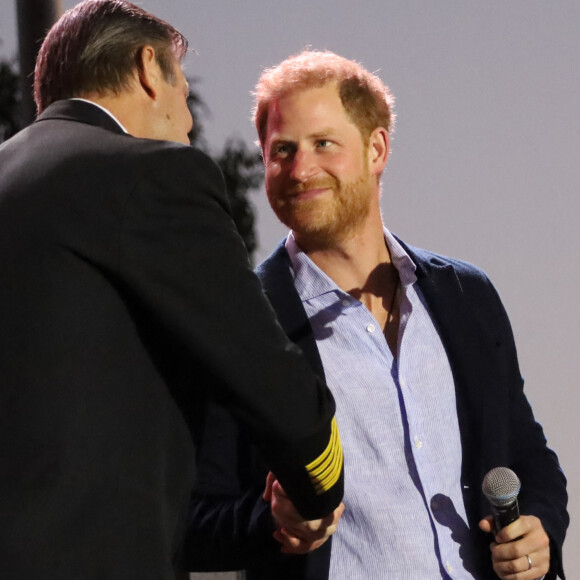 Le prince Harry, duc de Sussex, participe au One805 Live à Summerland, Californie, Etats-Unis, le 20 septembre 2024. © Amy Katz/ZUMA Press Wire/Bestimage 
