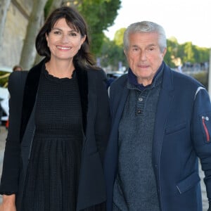 Claude Lelouch et Valérie Perrin - Soirée de gala de la "Maud Fontenoy Fondation" à bord de la péniche Ducasse sur Seine à Paris le 6 juin 2019.  © Veeren/Bestimage