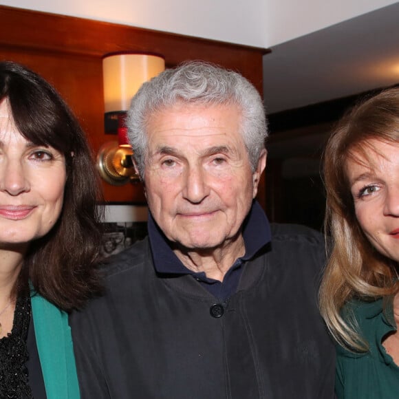 Exclusif - Valérie Perrin,  Claude Lelouch et Ludivine de Chastenet - Cocktail au "Club 13" après la Première du film de Claude Lelouch "L'Amour c'est mieux que la Vie" au Publicis à Paris le 17 janvier 2022 . © Bertrand Rindoff Petroff/Bestimage