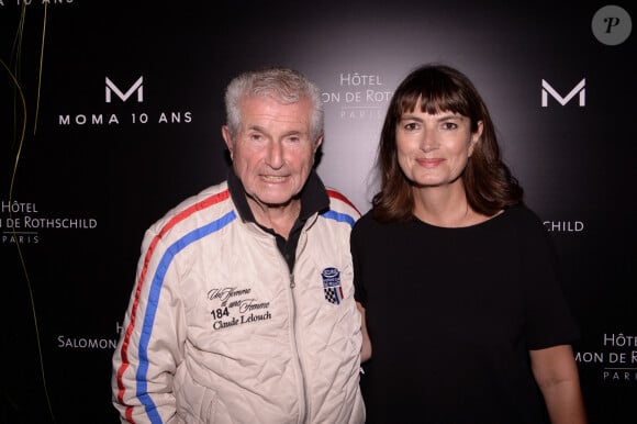 Exclusif - Claude Lelouch et Valérie Perrin - Moma Group fête son 10ème anniversaire à l'hôtel Salomon de Rothschild à Paris le 5 septembre 2022. © Rachid Bellak/Bestimage