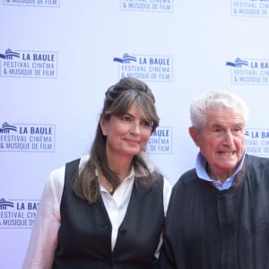 Claude Lelouch et sa femme Valérie Perrin - 10ème Festival du Cinéma et de la Musique de Film à La Baule le 29 juin 2024. © Rachid Bellak/Bestimage