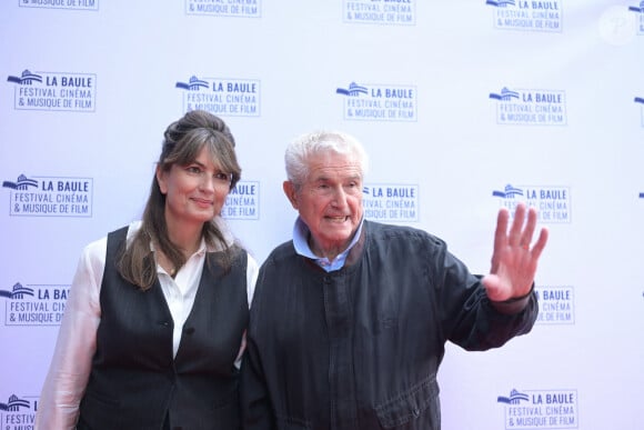 Claude Lelouch et sa femme Valérie Perrin - 10ème Festival du Cinéma et de la Musique de Film à La Baule le 29 juin 2024. © Rachid Bellak/Bestimage