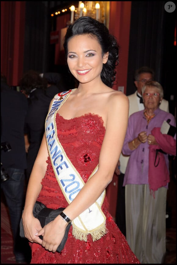 VALERIE BEGUE, MISS FRANCE 2008 - DINER D' OUVERTURE DU 34 EME FESTIVAL DU FILM AMERICAIN DE DEAUVILLE  OPENING DINER FOR THE 34 RD DEAUVILLE AMERICAN FILM FESTIVAL 2008