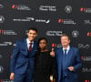 Mais cet été, ils ont quitté le programme.
Ryad Baxx, Claudia Mongumu et Frédéric Bouraly au photocall de la cérémonie d'ouverture de la 61ème édition du Festival de Télévision de Monte-Carlo au Grimaldi Forum, à Monaco, le 17 juin 2022. © Bruno Bebert/Bestimage