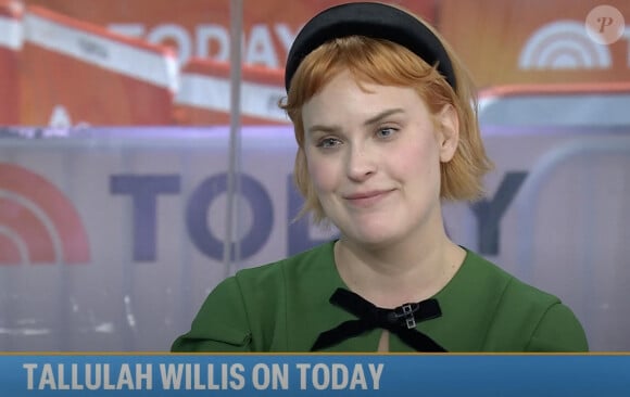 Tallulah Willis parle de son père Bruce Willisdans The Today Show.