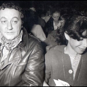 Ils avaient pris plein d'habitudes ensemble
Archives - Coluche et Véronique Colucci.