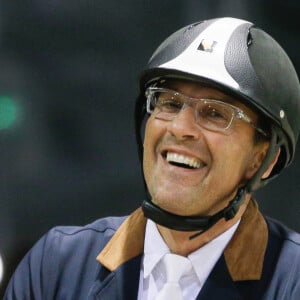 Julien Courbet lors du Jumping International de Bordeaux 2016, le 6 février 2016. © Quentin Salinier - Thibaud Moritz/Bestimage