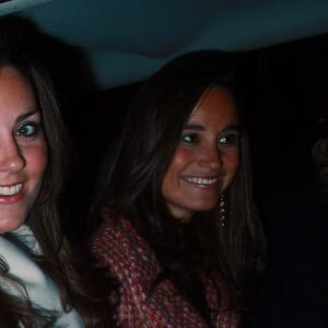 Archive - Catherine (Kate) Middleton, princesse de Galles et sa soeur Pippa Middleton.