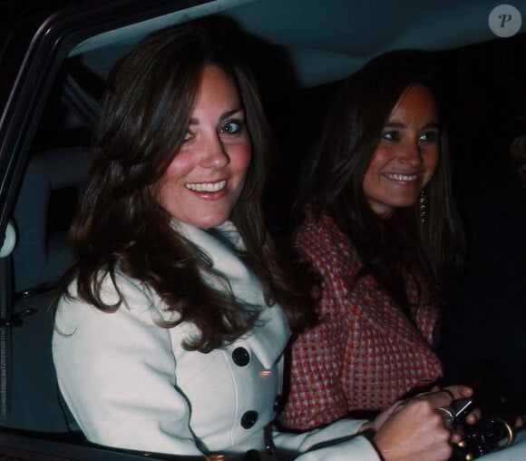 Archive - Catherine (Kate) Middleton, princesse de Galles et sa soeur Pippa Middleton.