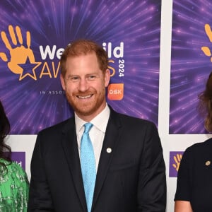 Le prince Harry, duc de Sussex, participe en tant que parrain aux WellChild Awards à Londres, le 30 septembre 2024. Les WellChild Awards récompensent les qualités inspirantes de certains des jeunes gravement malades du pays et le dévouement de ceux qui les maintiennent en bonne santé et heureux, notamment les professionnels de la santé, de l'aide sociale et de l'éducation. Le Prince Harry assiste régulièrement à l'événement annuel organisé par WellChild, l'organisme caritatif national qui fournit un réseau national d'infirmières, des projets de rénovation domiciliaire et des programmes de soutien aux familles. 