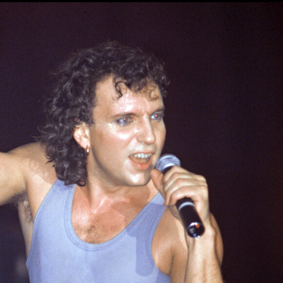 Bernard Lavilliers en concert en 1981.