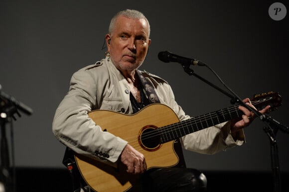 Bernard Lavilliers assistant à un événement spécial lors du 10e festival Lumière à Lyon, en France, le 16 octobre 2018. Photo par Julien Reynaud/APS-Medias/ABACAPRESS.COM