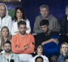 "Ça devient presque original aujourd'hui parce qu'avec le téléphone, on n'a plus tendance à écrire", poursuit le père de 4 garçons
 
Zinedine Zidane et sa femme Véronique, Luca Zidane et sa compagne Marina, Théo Zidane - Les célébrités assistent à la victoire du Real Madrid face à Liverpool (1-0) en finale de la Ligue des Champions au stade de France, le 28 mai 2022. © Cyril Moreau / Bestimage