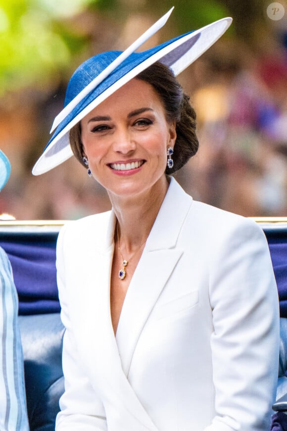 A savoir l'annonce de la fin de sa chimiothérapie
La princesse de Galles, Catherine Kate Middleton.