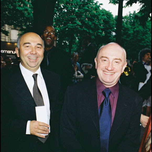 Un hommage à son ami Michel Blanc y a été rendu
Gérard Jugnot et Michel Blanc aux Molières en 1999