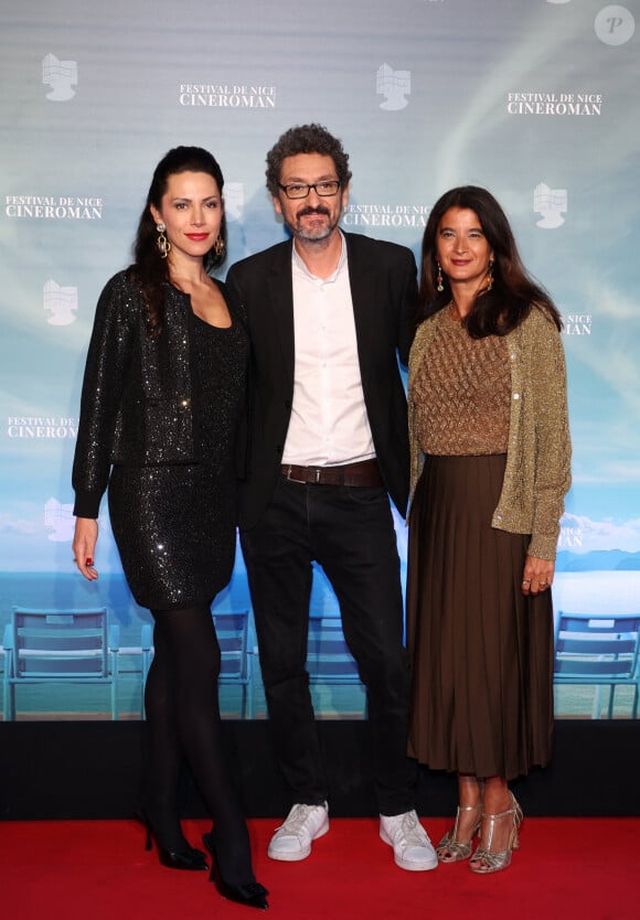 David Foenkinos, Vanessa Schneider - Arrivées de la soirée de clôture de la 6ème édition du festival Cinéroman à Nice, France, le 5 octobre 2024. © Bebert-Jacovides/Bestimage 