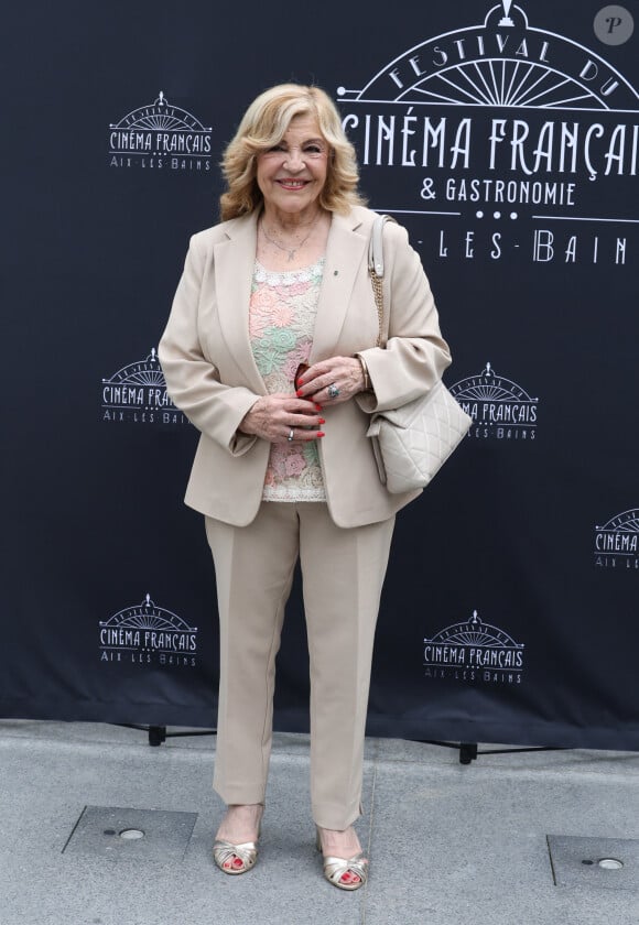 Exclusif - Nicoletta - Photocall lors de la 3ème édition du Festival du Cinéma Français et de la Gastronomie d'Aix-les-Bains. Le 7 juin 2024 © Denis Guignebourg / Bestimage