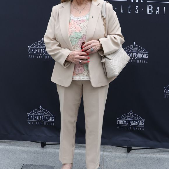 Exclusif - Nicoletta - Photocall lors de la 3ème édition du Festival du Cinéma Français et de la Gastronomie d'Aix-les-Bains. Le 7 juin 2024 © Denis Guignebourg / Bestimage