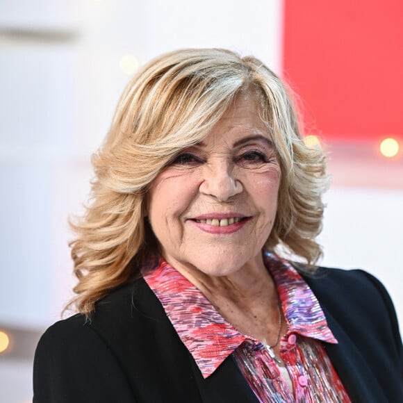 Exclusif - Nicoletta - Enregistrement de l'émission "Vivement dimanche" au studio Gabriel à Paris, le 17 avril 2024, présentée par M.Drucker, et diffusée le 28 avril 2024 sur France 3. © Guillaume Gaffiot / Bestimage 