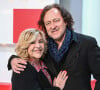 Nicoletta est en couple avec Jean-Christophe Molilnier, producteur de musique
Exclusif - Nicoletta et son mari Jean Christophe Molinier - Enregistrement de l'émission "Vivement dimanche" au studio Gabriel à Paris, présentée par M.Drucker, et diffusée sur France 3. © Guillaume Gaffiot / Bestimage 