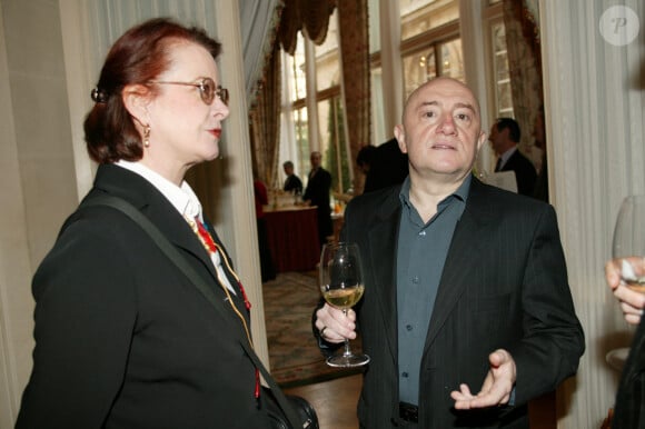 Archives - Dominique Lavanant et Michel Blanc - La Fête "Le Vin et le temps" au restaurant du Ritz à Paris le 03/01/2004 © Jean-Claude Woestelandt / Bestimage