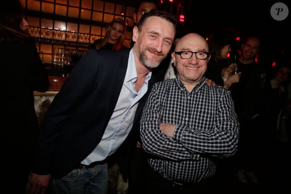 Jean-Paul Rouve et Michel Blanc à la soirée Les Souvenirs organisée par 5 Eyes Production (David Koskievic et David Setrouk) au Raspoutine, à Paris, France, le 12 janvier 2015. Photo par Jerome Domine/ABACAPRESS.COM