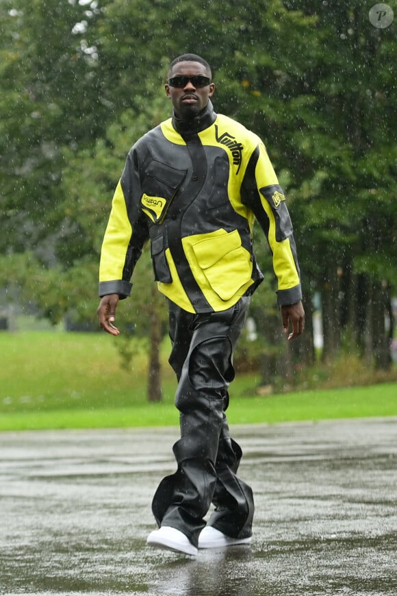 Marcus Thuram (France) - Arrivées des joueurs de l'équipe de France de football au centre de formation et centre National du Football de Clairefontaine-en-Yvelines, France, le 7 octobre 2024. © Federico Pestellini/Panoramic/bestimage