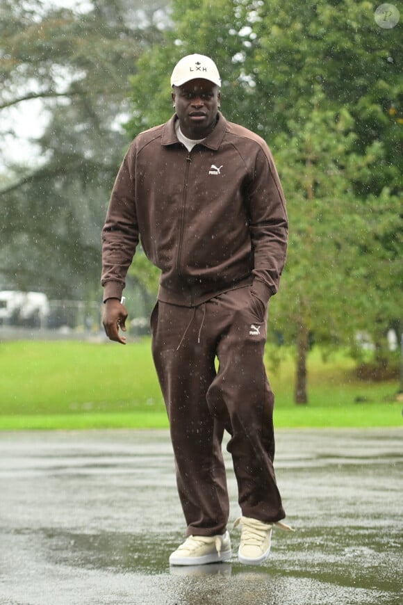 Brice Samba (France) - Arrivées des joueurs de l'équipe de France de football au centre de formation et centre National du Football de Clairefontaine-en-Yvelines, France, le 7 octobre 2024. © Federico Pestellini/Panoramic/bestimage