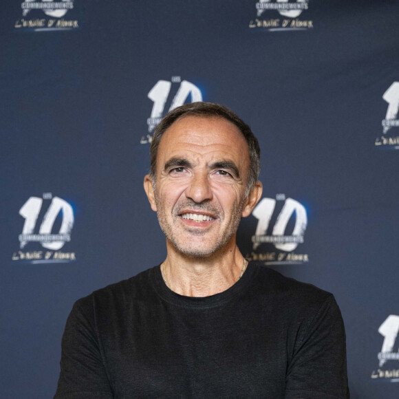 Exclusif - Nikos Aliagas - Photocall de la comédie musicale "Les 10 commandements - l'envie d'aimer" à la Seine Musicale à Boulogne-Billancourt le 6 juin 2024 © Gaffiot-Perusseau/Bestimage 