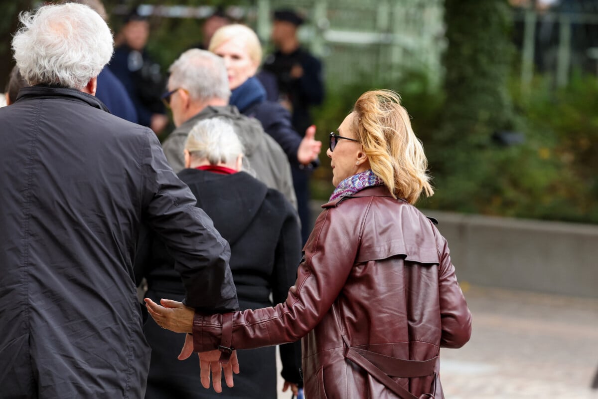 Photo : Marie-Anne Chazel - Obsèques De Michel Blanc En L'église Saint ...