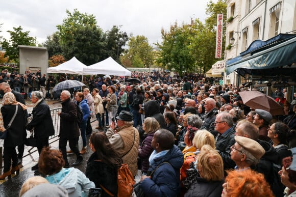 Obsèques de Michel Blanc en l'église Saint-Eustache à Paris, le 10 octobre 2024. © Moreau / Jacovides / Bestimage 