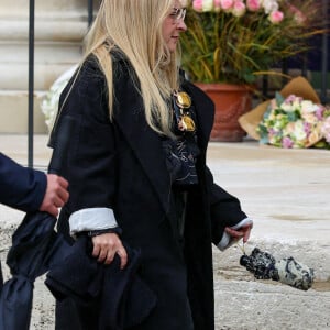 Marilou Berry - Obsèques de Michel Blanc en l'église Saint-Eustache à Paris, le 10 octobre 2024. © Moreau / Jacovides / Bestimage 