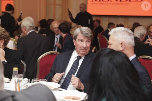 Exclusif - Xavier Darcos, François Lecointre lors du dîner annuel de la Revue des Deux Mondes à la Maison de l'Amérique Latine à Paris le 8 octobre 2024. © Jack Tribeca / Bestimage