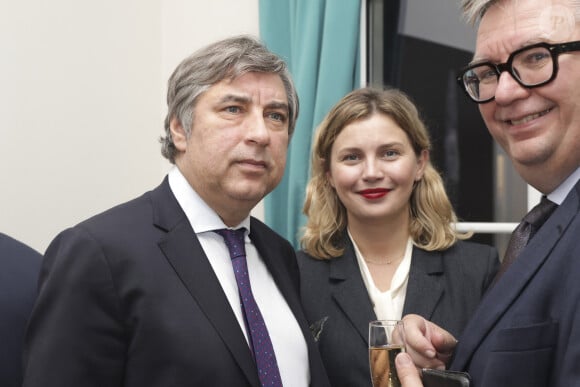 Exclusif - Vadym Omelchenko, ambassadeur d'Ukraine en France lors du dîner annuel de la Revue des Deux Mondes à la Maison de l'Amérique Latine à Paris le 8 octobre 2024. © Jack Tribeca / Bestimage