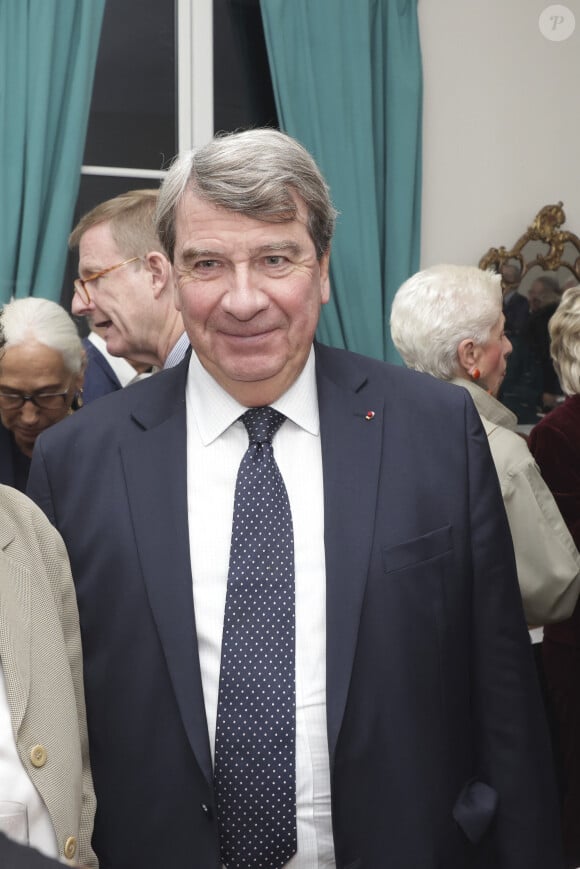 Exclusif - Xavier Darcos lors du dîner annuel de la Revue des Deux Mondes à la Maison de l'Amérique Latine à Paris le 8 octobre 2024. © Jack Tribeca / Bestimage