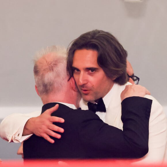 Thierry Frémaux, Dimitri Rassam - Descente des marches du film " Le comte de Monte-Cristo " lors du 77ème Festival International du Film de Cannes, au Palais des Festivals à Cannes. Le 22 mai 2024 © Jacovides-Moreau / Bestimage 