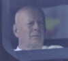 Bruce Willis est une ancienne tête d'affiche du cinéma hollywoodien
Exclusif - Bruce Willis se balade avec son chauffeur en SUV à Los Angeles