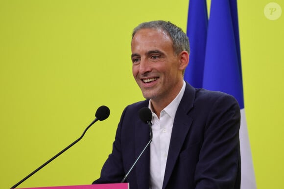 Raphaël GLUCKSMANN (Député Européen et tête de liste Réveiller l'Europe - Dernier meeting du candidat socialiste R.Glucksmann aux élections européennes à Lille. Le 7 juin 2024 © Laurent Sanson / Panoramic / Bestimage  