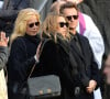 Sylvie Vartan, Laura Smet, David Hallyday - Sorties de l'église de la Madeleine après les obsèques de Johnny Hallyday à Paris le 9 décembre 2017. © Veeren / Bestimage 