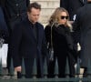 David Hallyday et Laura Smet - Sorties de l'église de la Madeleine après les obsèques de Johnny Hallyday à Paris le 9 décembre 2017. © Veeren / Bestimage 