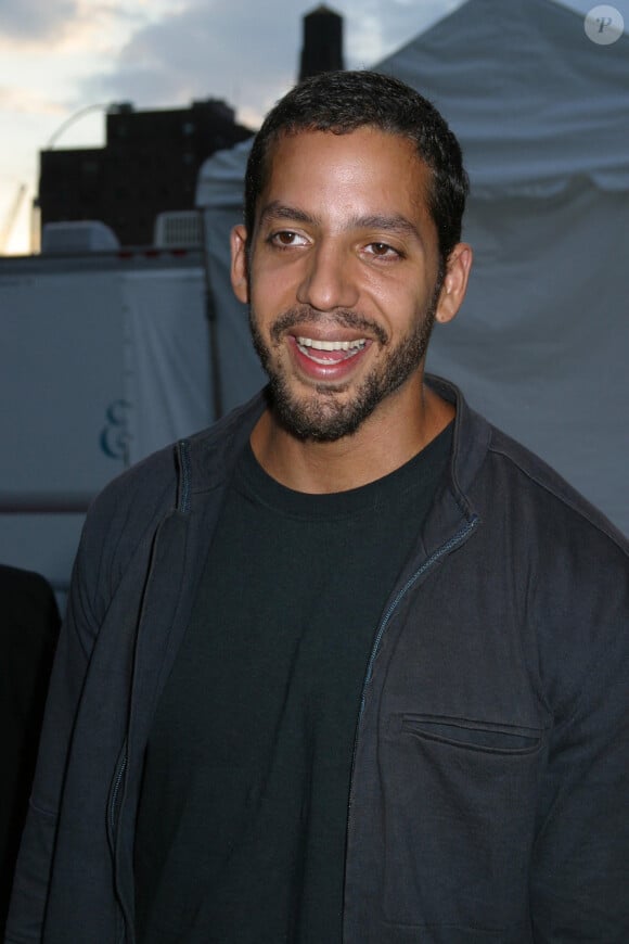 Mardi 16 mai 2006. L'illusionniste David Blaine lors de la présentation de la chaîne ABC au Lincoln Center à New York. Photographie : Darla Khazei/ pacificcoastnews.com