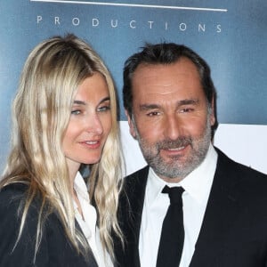 Gilles Lellouche et son épouse Alizee Guinochet assistent à l'avant-première de Goliath, qui se tient à l'UGC Normandie, à Paris, France, le 08 mars 2022. Photo par Jerome Domine/ABACAPRESS.COM