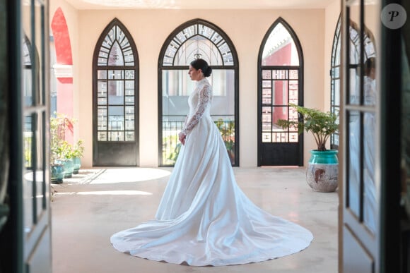 Mariage du joueur de football de l'Olympique de Marseille (OM) Boubacar Kamara et l'influenceuse Coralie Porrovecchio en France, le samedi 3 juin 2023. © Pervez Taufiq/PTaufiq Photography/Panoramic/Bestimage