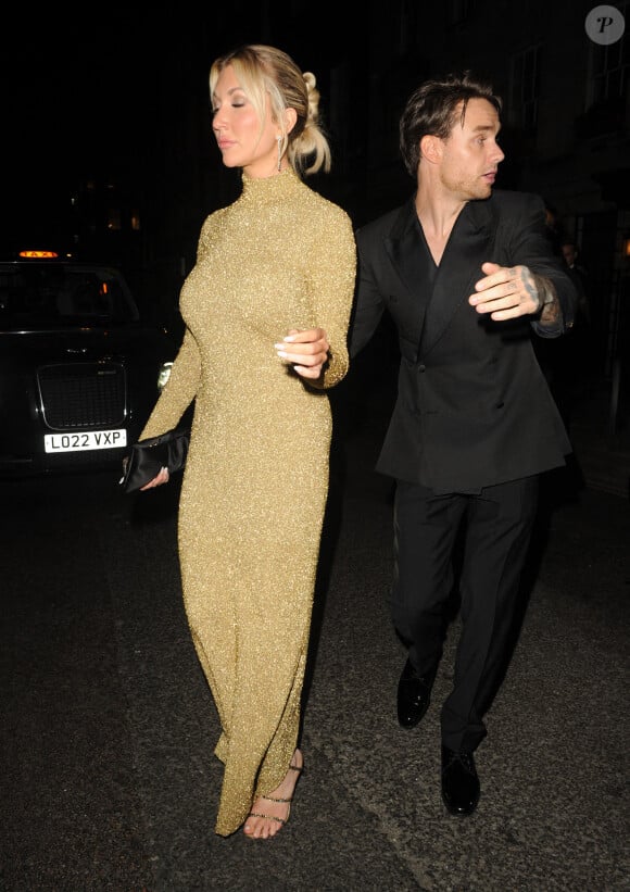 Liam Payne, Kate Cassidy lors de l'événement British Vogue et Tiffany & Co Fashion and Film à Annabel's à Londres, Royaume-Uni, dimanche 19 février 2023.