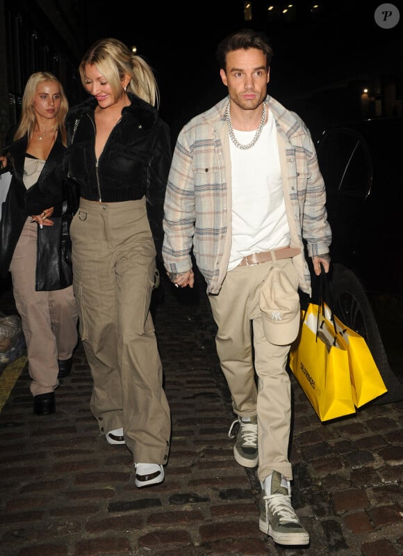 Liam Payne et Kate Cassidy au Chiltern Firehouse, Londres, Royaume-Uni, 24 février 2023.